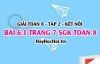 Bài 6.1 trang 7 Toán 8 Tập 2 Kết nối tri thức: Xác định tử thức và mẫu thức phân thức